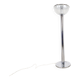 Vintage chrome and glass floor lamp, 1970s