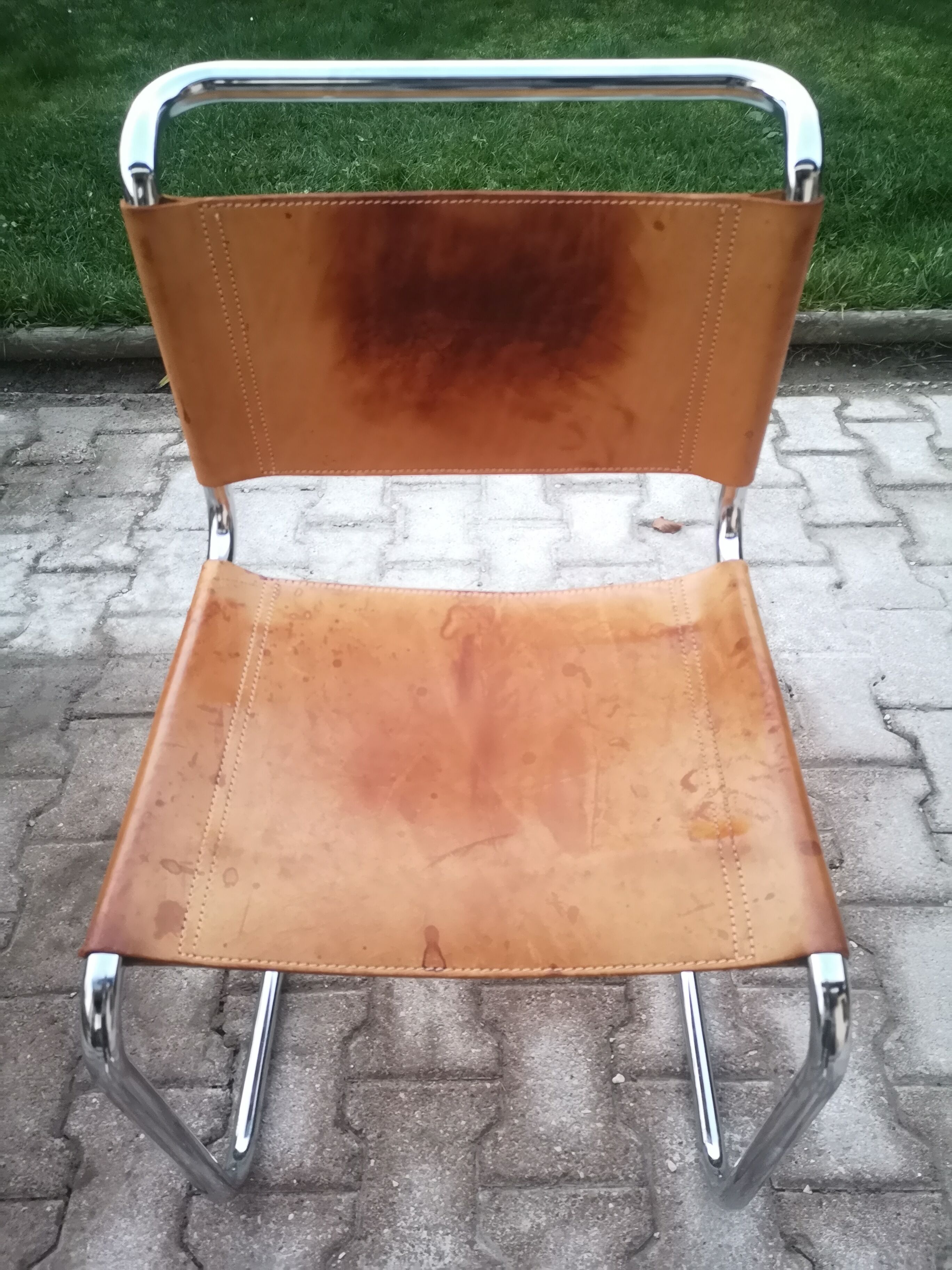Lot of 2 chairs Marcel Breuer model b33