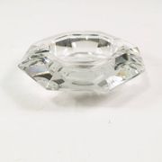Large crystal ashtray, Belgium 1960s