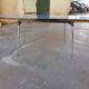 Table formica bleu