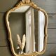 Grand miroir doré style Louis XV