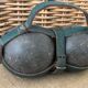 Petanque balls in their strap bag