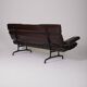 Charles and Ray Eames leather sofa, 1980s