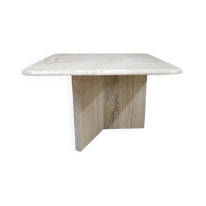 Table basse travertin