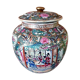 Canton porcelain pot
