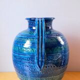 Vase Bitossi, Rimini blu , Aldo Londi ,1970.
