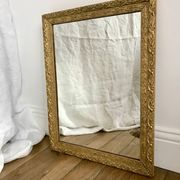 set of 4 mirrors in wood and gilded stucco early 20th century