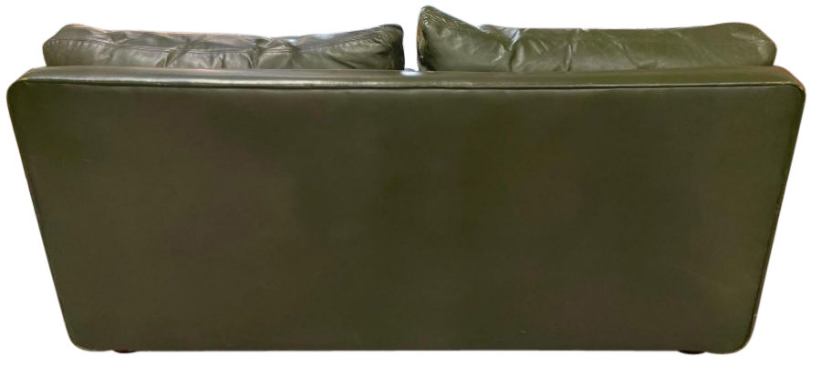 Heals of London vintage leather sofa 70s