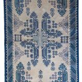 Handmade tunisian vintage carpet 131cm x 208cm 1960s, 1c544