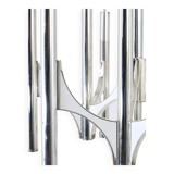 Mid-Century Lustre Gaetano Sciolari Sirius Silvered, Lightolier, Italy