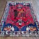 Handmade Qashqai Persian rug 150x111cm