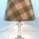 Holmegaard glass table lamp Astoria 1970's
