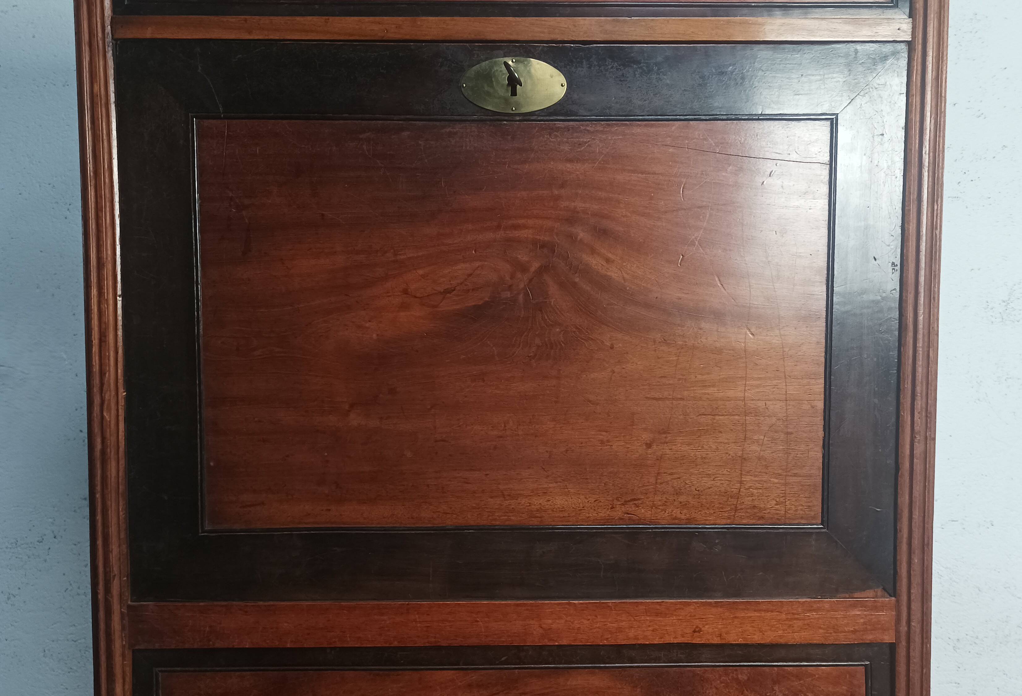 Louis XVI walnut secretary
