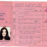 Vintage Basque wooden chair