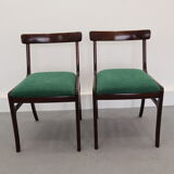 Chaises à manger danoise du milieu du siècle de Poul Jeppesens Møbelfabrik années 1960