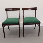 Chaises à manger danoise du milieu du siècle de Poul Jeppesens Møbelfabrik années 1960