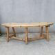 Vintage Curved Pine Bench