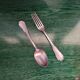 Silver metal cutlery SAM LUX
