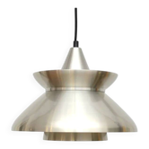 Suspension scandinave en teinte or champagne, années 1970