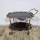 Luxurious bar cart,Maison Jansen, Hollywood Regency, France, 1950s/70s