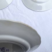 Assiettes dessert Sarreguemines modèle Jardinière XIXEME