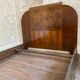 Art deco bed dating from the 30s in Ronce de Noyer