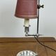 Silver-plated Quinquet lamp from the 19th century.