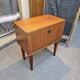 Scandinavian style bedside table 1960