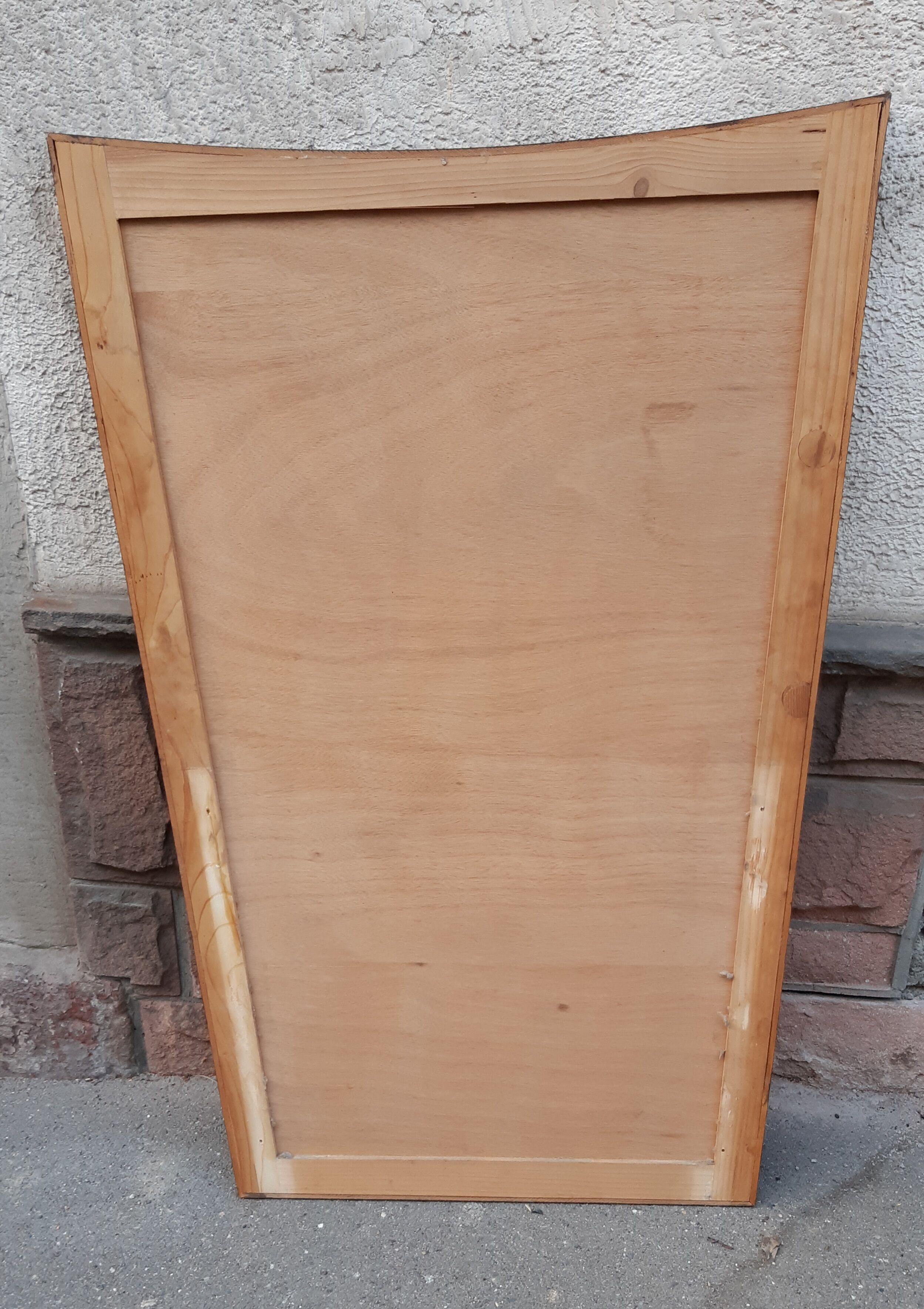 Vintage asymmetrical mirror