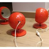 Lamps articulated metal balls