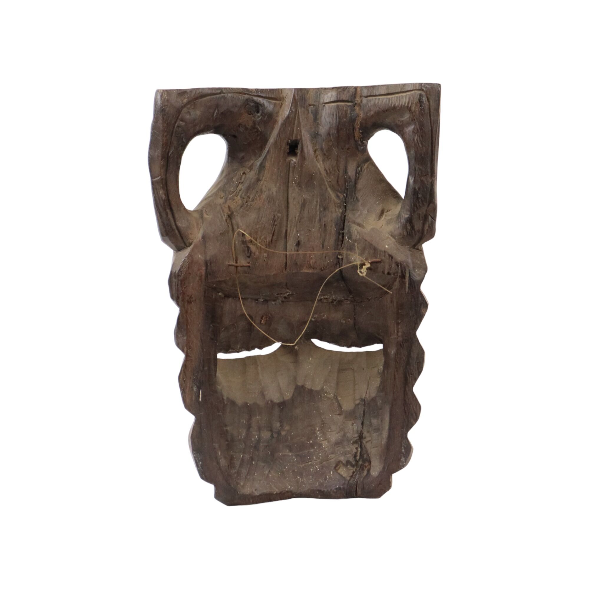 Oriental mask in hardwood 60s