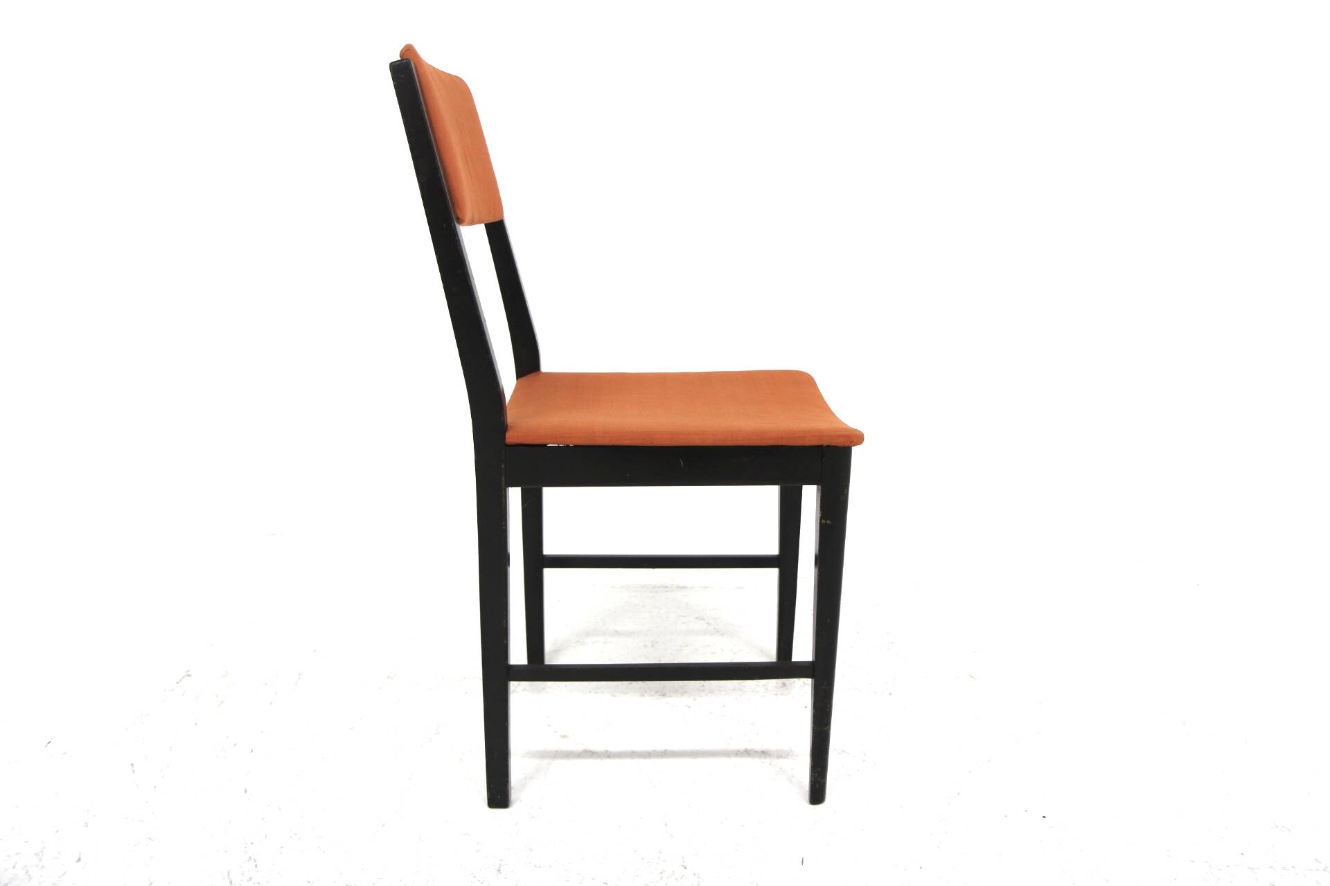 Set of 6 Scandinavian beech chairs, Sweden, 1960