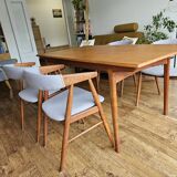 Table en teck scandinave années 60