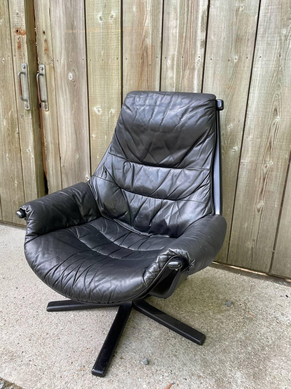 Armchair and footstool Möbel Sweden