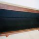Vintage danish mid-century 3 person brown leather sofa by illum wikkelsø model v11