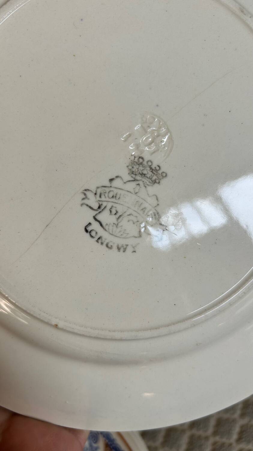 10 Longwy Rouennais iron earth plates