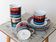 Memphis-style porcelain coffee service, Burg Lindau, 1980s