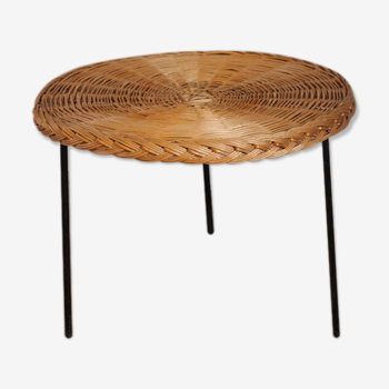 The 50s Wicker Coffee table