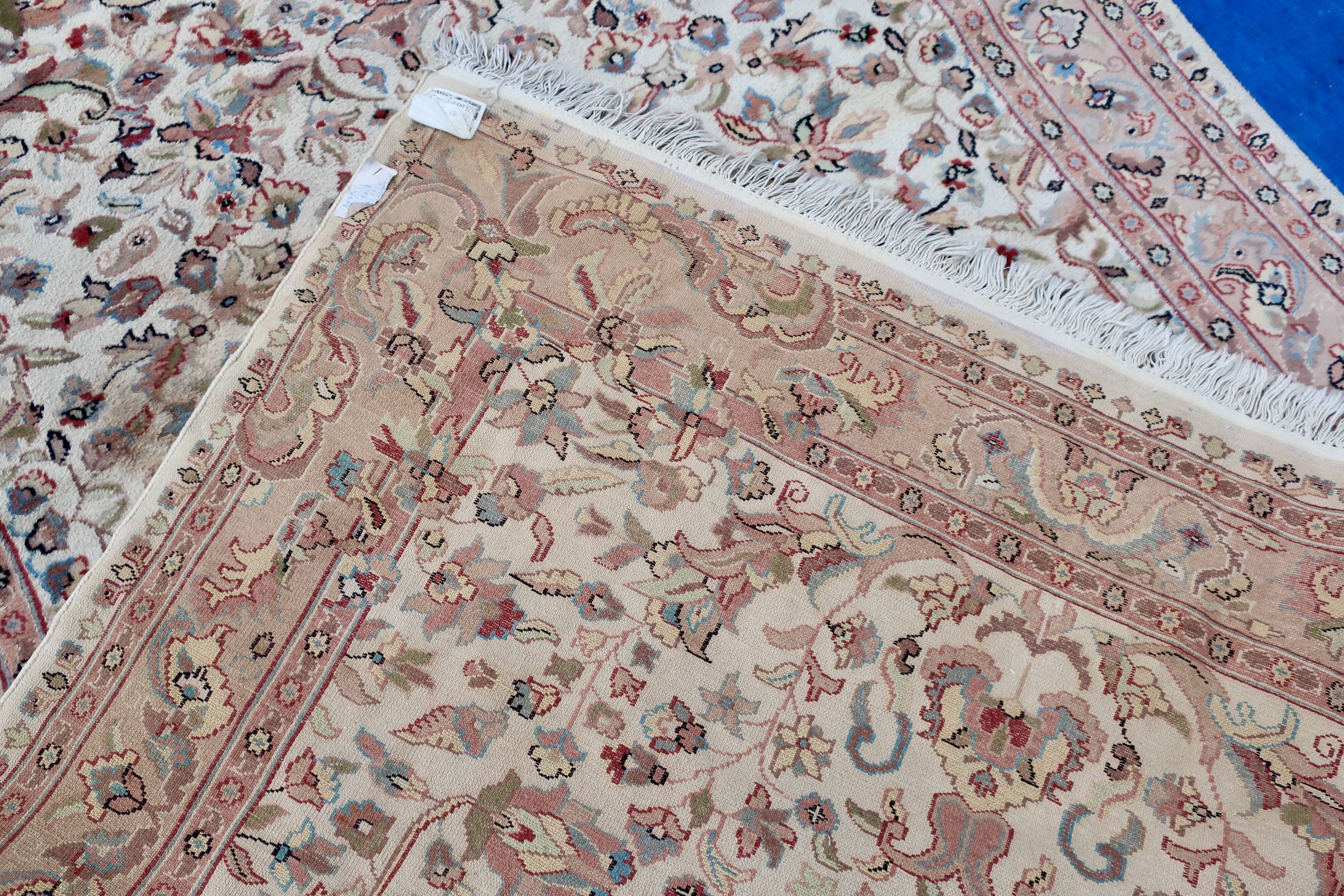 Punjab rug, India, 20th century, wool and silk, 245 x 160 cm