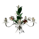 Metal flower bouquet ceiling chandelier