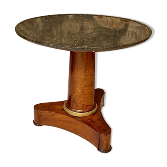 Gueridon in mahogany of the empire around 1810