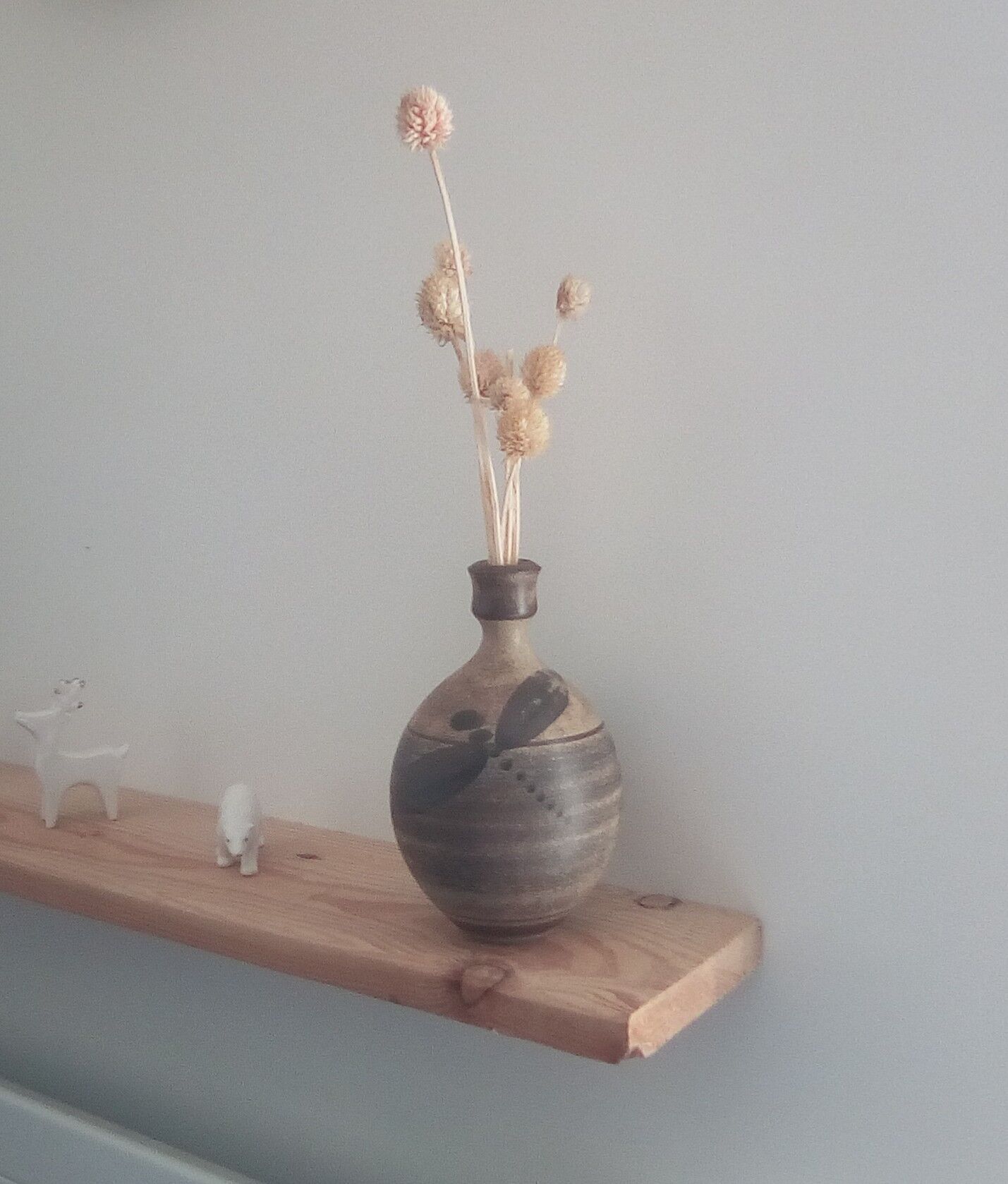 Vintage soliflore vase in Cooke dutoit sandstone
