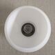 Art Deco ceiling lamp in white opaline