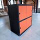 Vintage orange sliding door wardrobe kewlox