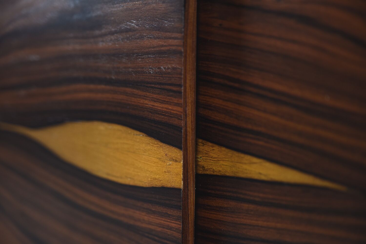 Mid-century modern Swedish rosewood and birch sideboard, 1960s