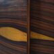 Mid-century modern Swedish rosewood and birch sideboard, 1960s