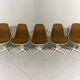 Chaises Charles & Ray Eames La Fonda Herman Miller années 1960