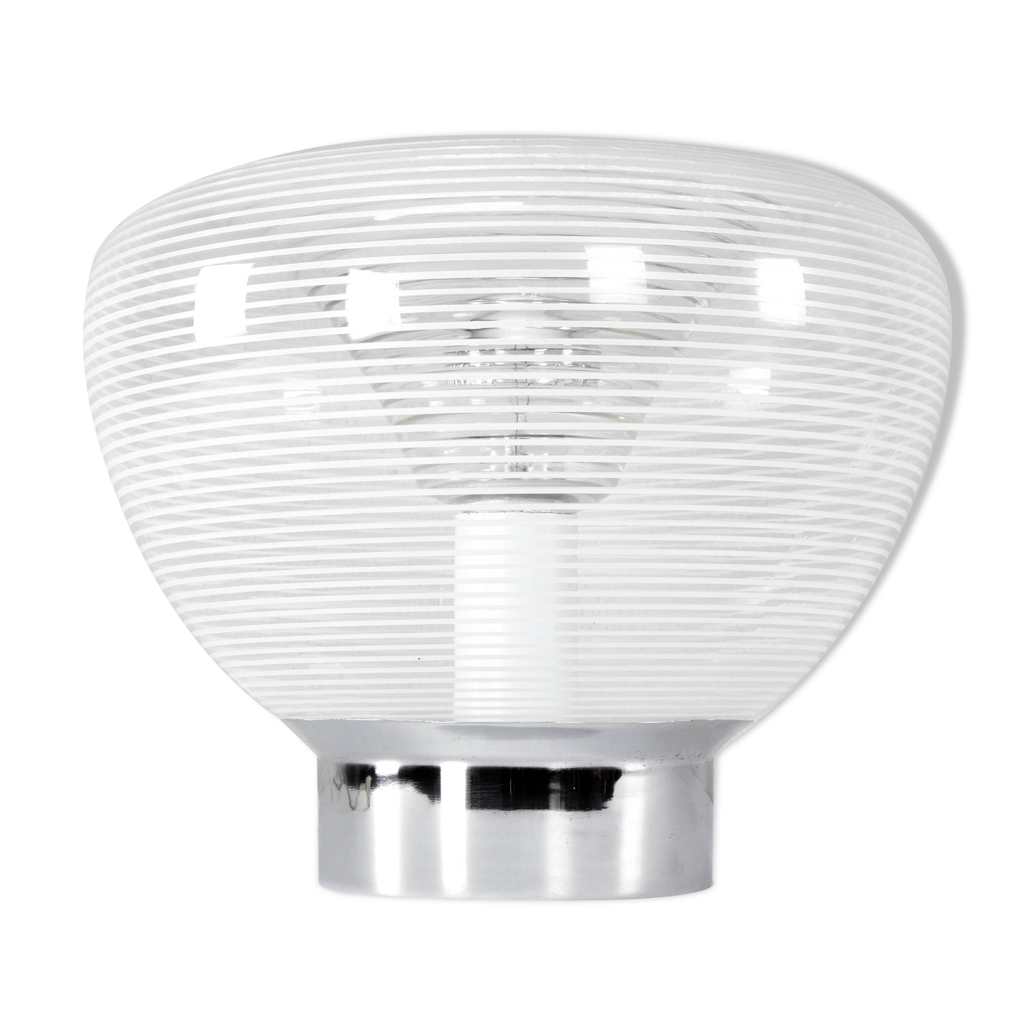 Rystal table lamp, Italy 60s