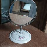 Chrome metal ceramic dressing table mirror