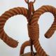 Rope suspension by Audoux Minet, France, 1950s